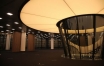 dynamisches Licht, riesige Lichtdecke im Q207, Galeries LaFayette in Berlin