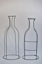 Flaschen aus Draht