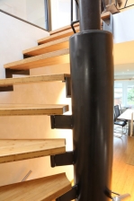 Treppe aus Stahl
