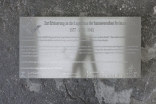 Erinnerungstafel für das Logenhaus der hannoverschen Freimaurerlogen