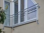 Französischer Balkon, Stahl feuerverzinkt, Preis per laufenden Meter