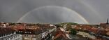 Regenbogen und Nebenregenbogen in Hildesheim