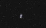 M51, die Belichtungszeit von 2 Tagen