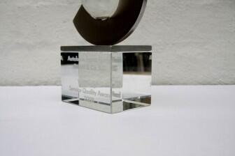 Design des Quality Award 2008 als Prototyp