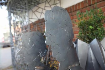 Skulpturen aus Stahl
