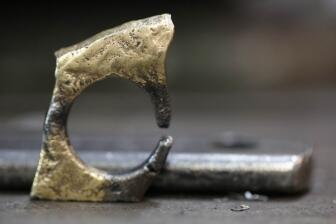 Ringe aus Eisen und Gold