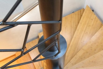 Treppe aus Stahl