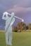 Golfer Skulptur