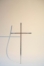 Kreuz aus Edelstahl geschmiedet