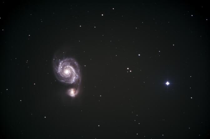 Whirlpool Galaxie, M51