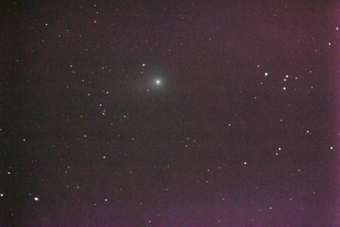 Komet Garradd C 2009 P1, Am Samstag, den 3.9.11 haben wir zum ersten Mal einen Kometen durch unser Teleskop gesichtet