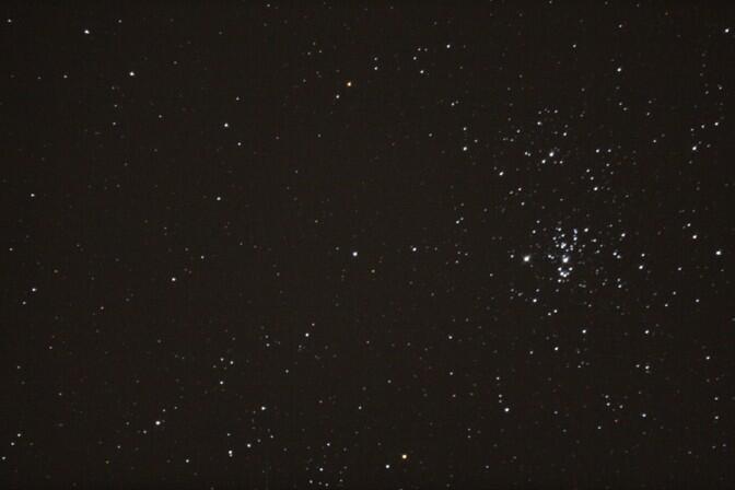 Der Sternhaufen NGC869 am 28.10.11