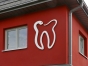 Haus der Zahngesungheit - Edelstahl Logo