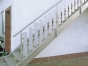 Treppengeländer und Brüstungsgeländer für einen Balkon
