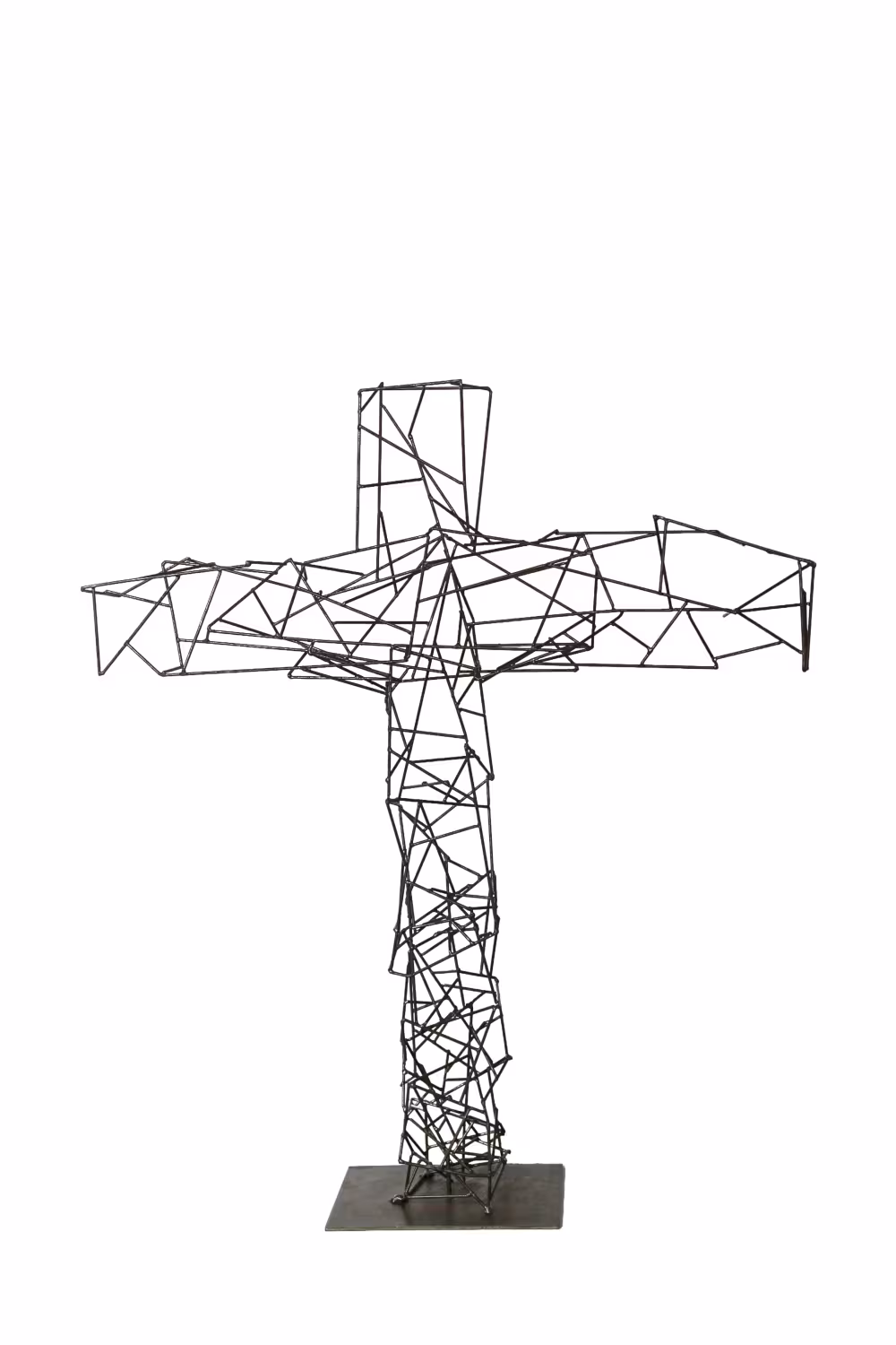 Kreuz aus 1,5 mm Schweißdraht