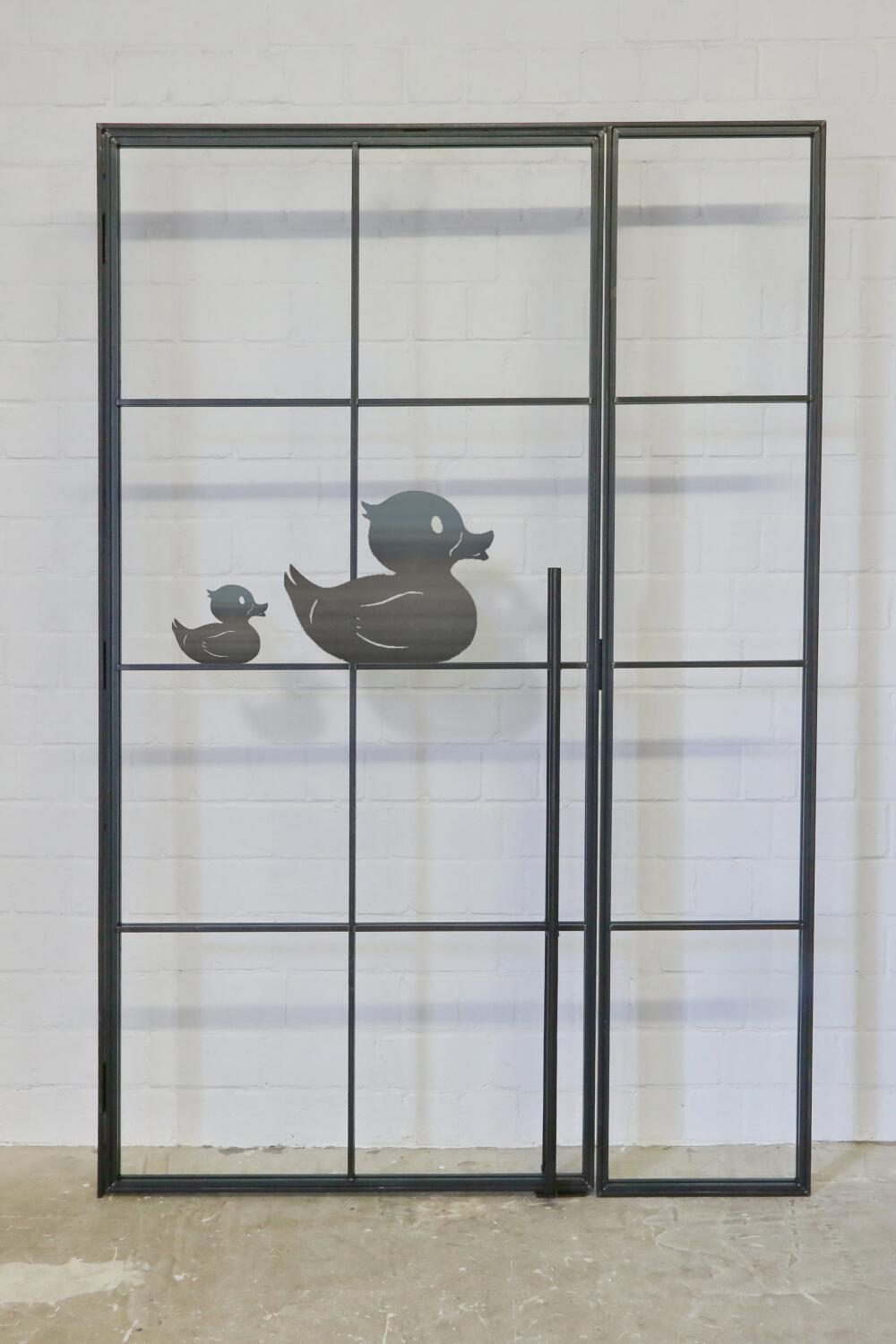 Loft Tür mit Schmuckelement