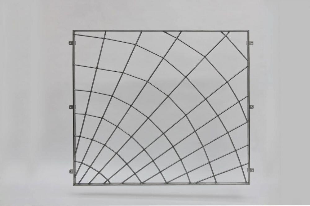 Spinnengitter aus Edelstahl