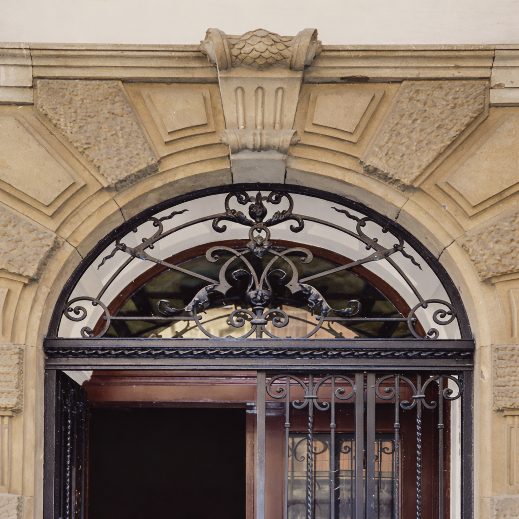 handgeschmiedetes Gitter