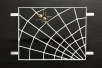Gitter mit Bronze Spinne