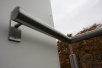 Balkongeländer Edelstahl Glas