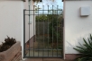 Gartenpforte mit Glas