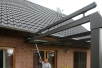 Cabrio Terrassen Schiebedach mit Klaiber Beschattung