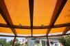Sonnensegel als Pergolaüberdachung