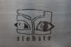 Thekenverkleidung aus gelasertem Stahl