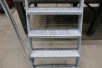 Leitertreppe aus feuerverzinktem Stahl