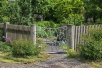 aufwändig geschmiedete Gartenpforte - handgeschmiedetes Tor