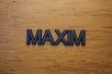 Schrift Maxim