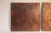 Kupferabschlag – Triptychon aus Kupfer - Triptychon aus Kupfer