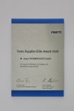 FESTO Supplier Elite Award 2020
