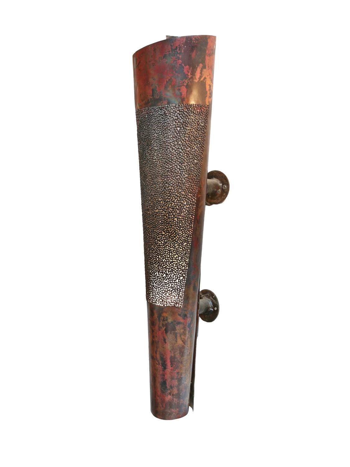 Perfora I - Wandleuchte aus Kupfer