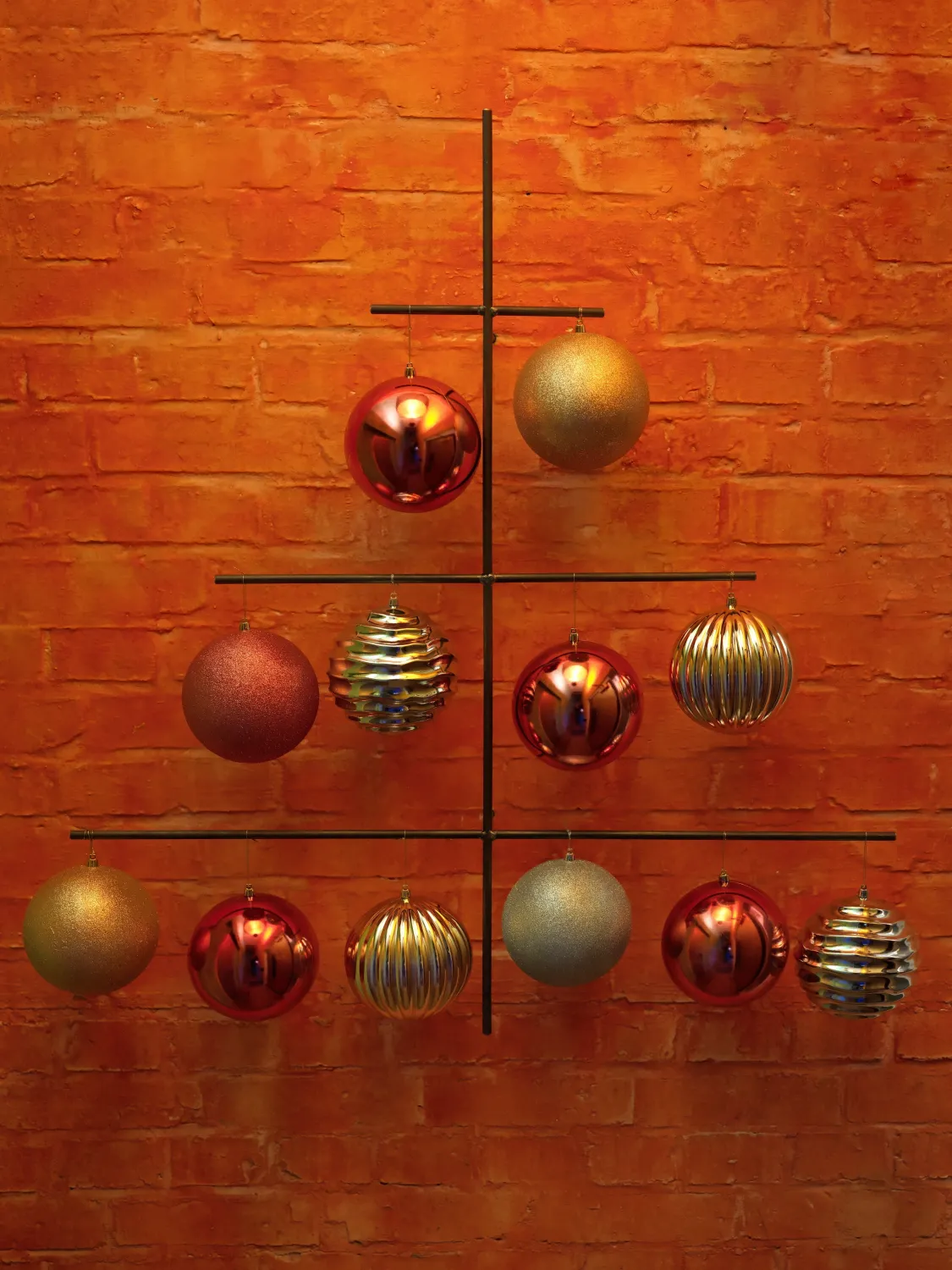 wandhängender Tannenbaum