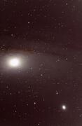 Blick ins Zentrum der Andromeda Galaxie M31 am 26.09.2013