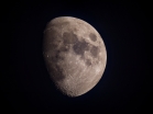 Mond am 12.1.22 mit der Hasselblad (Firstlight)
