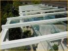 Verschiebbares Terrassendach aus Aluminium und Sicherheitsglas - Glasschiebedach
