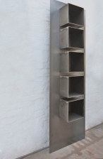 Regal aus Stahl mit 5 Körpern