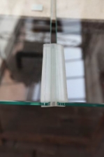 H-Dichtungsprofil aus Kunststoff für 8mm Glasscheiben