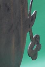 Skulptur aus 8 mm Stahlblech