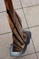Sockelplatte für eine Holz Skulptur