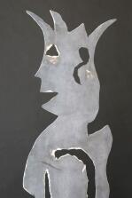 Gartenskulptur aus 3 mm Stahlblech