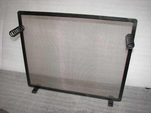 Funkenschutzgitter aus Stahl und Edelstahlgaze