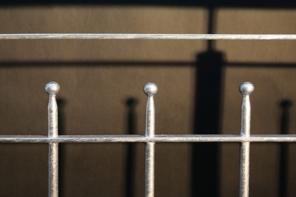 Balkongeländer mit Schmuckornament