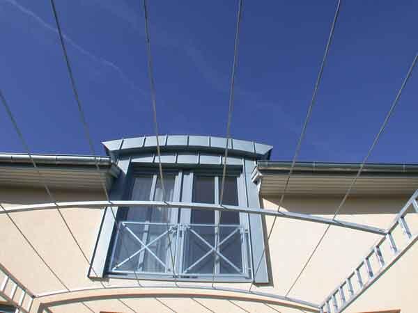 freistehende Terrassenüberdachung