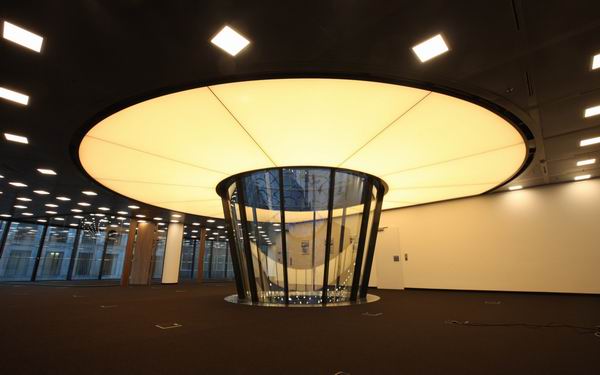 Lichtplanung im 3. OG im Q207, Galeries LaFayette in Berlin