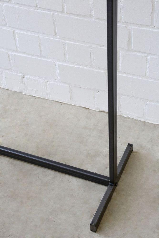 Garderobe komplett aus Rechteckrohr