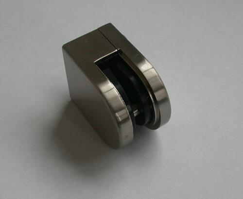 Glashalter und Glasklemmhalter in Edelstahloptik oder Edelstahl V4A
