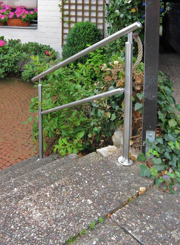 Edelstahlhandlauf Durchmesser 42 mm